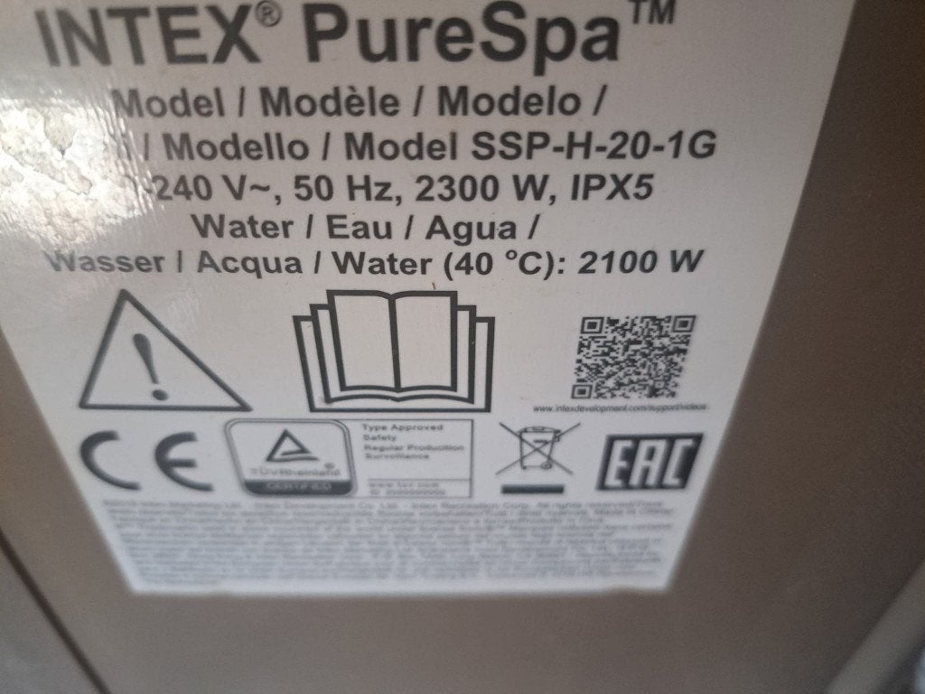 Jacuzzi, Ophalen, Gebruikt, Afdekzeil, Opblaasbaar