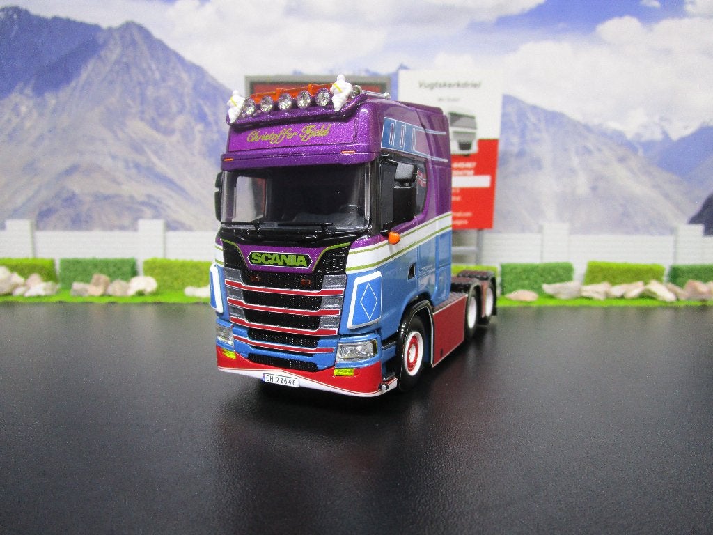 wsi 01-4818 christoffer fjeld scania s highline cs20h 6x2, Ophalen, Nieuw, Bus of Vrachtwagen, Wsi