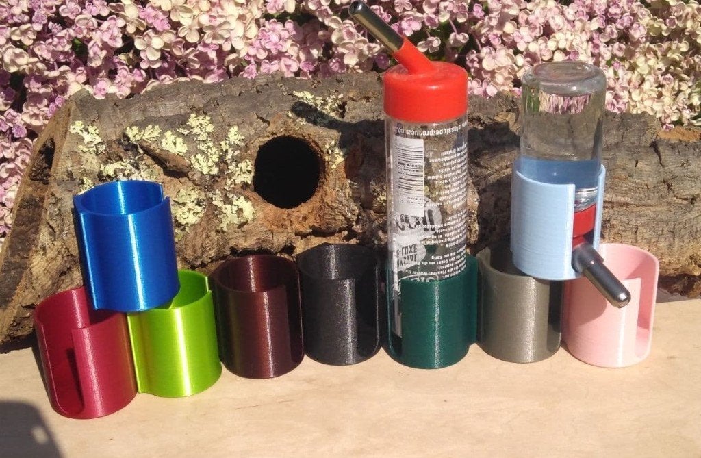 Drinkflesje houder excl. flesje, Ophalen, Nieuw, Voerbakje