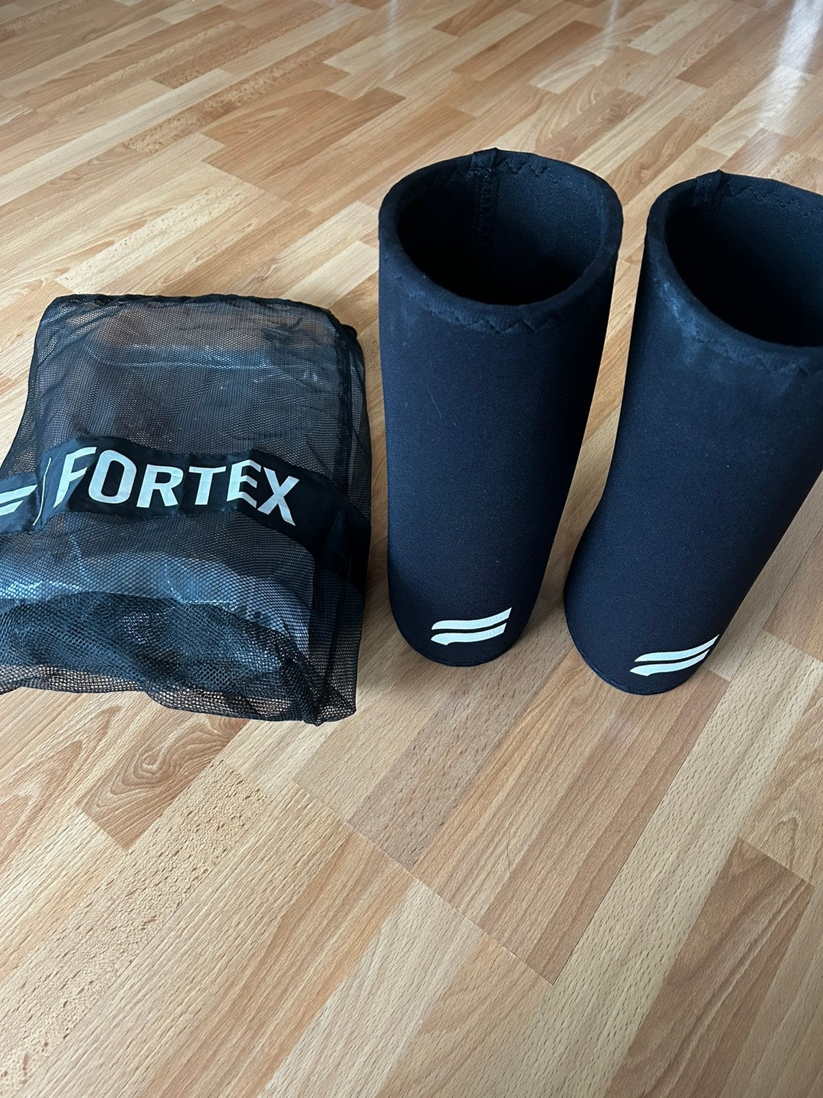 Fortex knee sleeves extra stiff maat S, Sport en Fitness, Ophalen of Verzenden, Zo goed als nieuw, Overige typen
