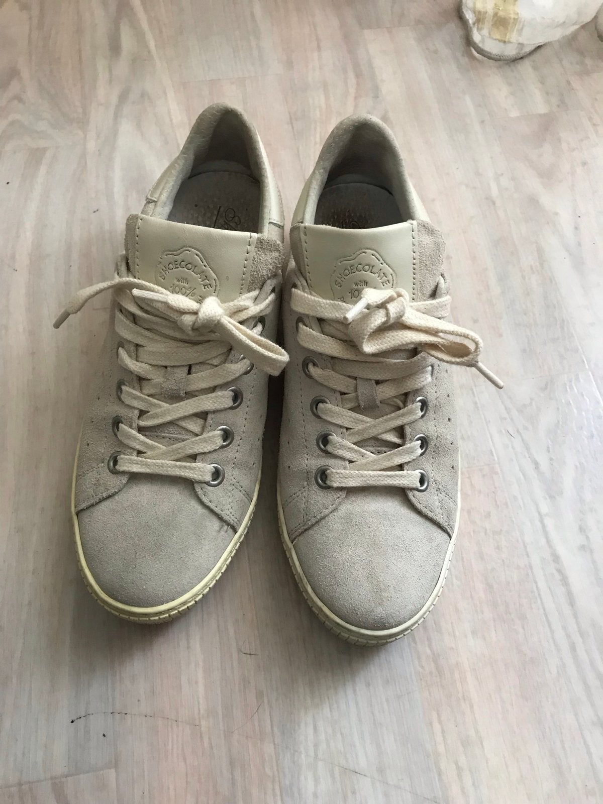 Shoecolate sneakers, maat 36, Ophalen of Verzenden, Zo goed als nieuw, Beige, Sneakers of Gympen