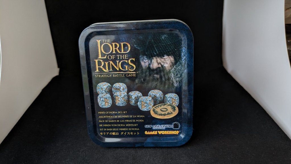 Mines of Moria Dice Sets - Gimli, Ophalen of Verzenden, Nieuw, Warhammer