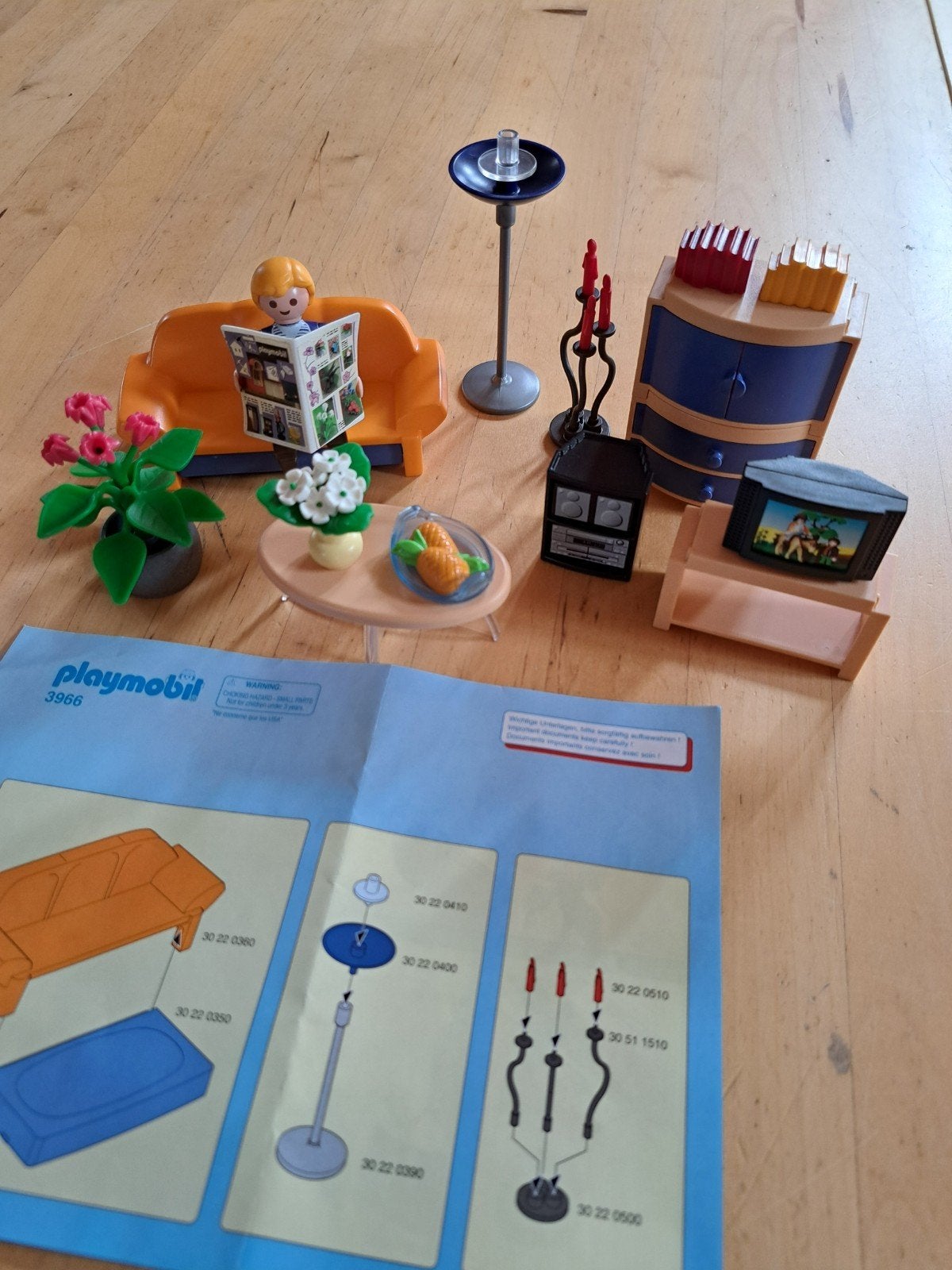 playmobil woonkamer, Ophalen of Verzenden