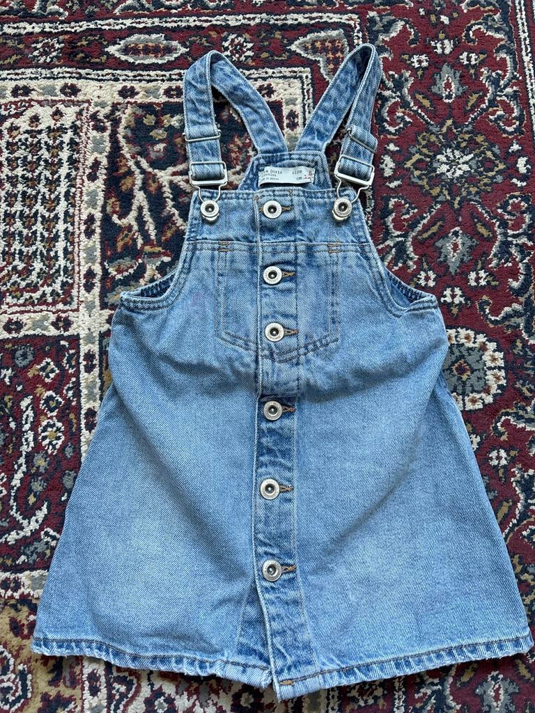 Zara spijkerjurkje maat 110 in mooie staat, Ophalen of Verzenden, Zo goed als nieuw, Meisje, Jurk of Rok