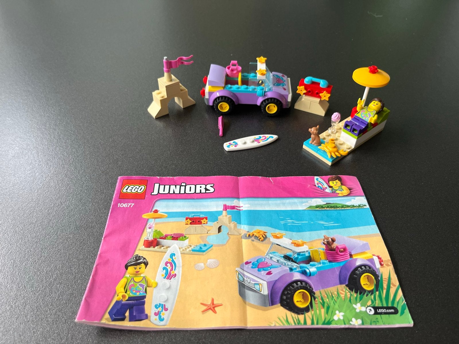 LEGO Juniors 10677 Strandvakantie - Sinterklaas/Kerstcadeau, Ophalen of Verzenden, Gebruikt, Overige merken