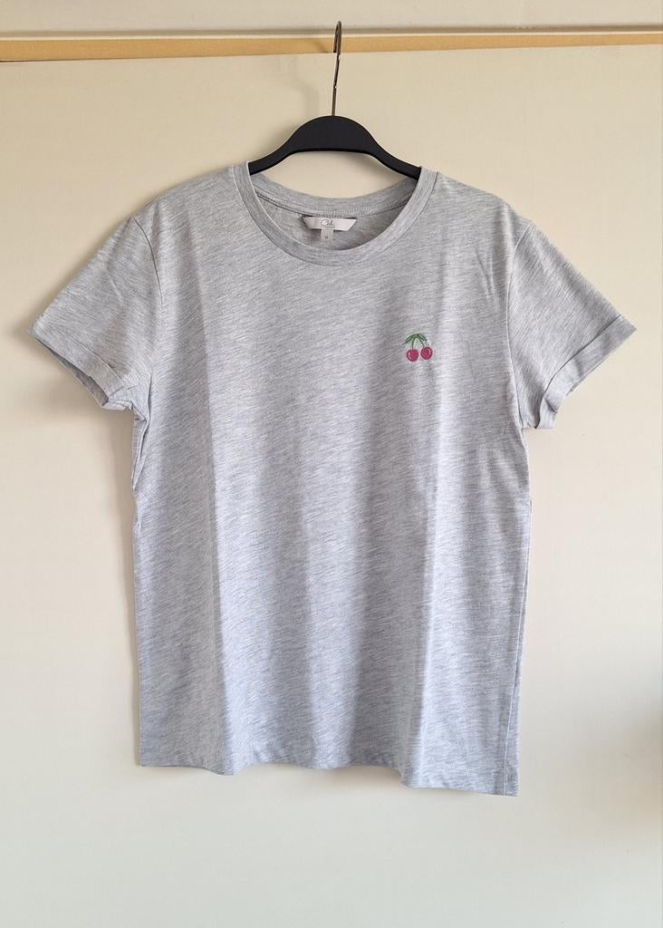 Grijs t-shirt C&A Clockhouse maat M, Maat 38/40 (M), Ophalen of Verzenden, Zo goed als nieuw, Korte mouw