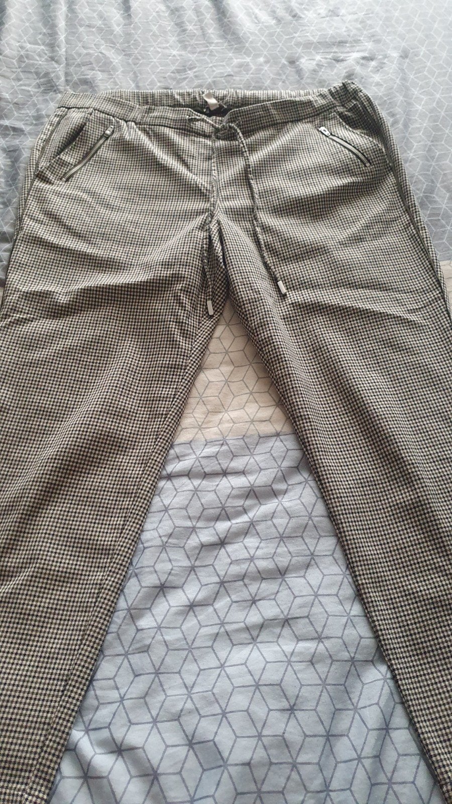 Esprit broek maat 42 - Comfortabele pied-de-poule broek, Esprit, Ophalen of Verzenden
