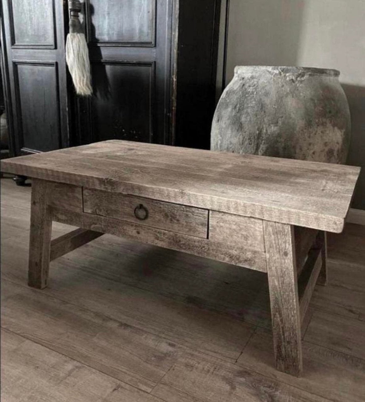 ~Stoer Sober Landelijk Houten Salontafel~, Ophalen of Verzenden, Nieuw