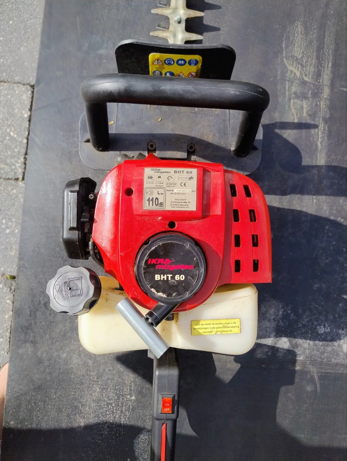 IKRA BHT 60 Benzine Heggenschaar - Gebruikt, Ophalen
