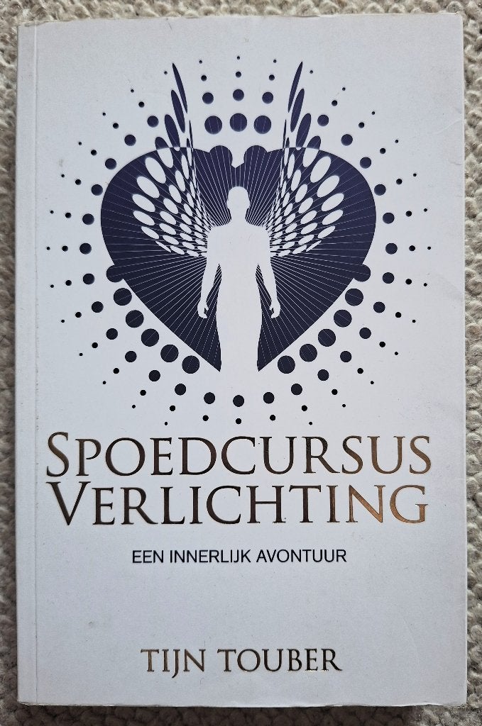 Spoedcursus verlichting - Tijn Touber, Boeken, Ophalen of Verzenden, Zo goed als nieuw, Spiritualiteit algemeen, Achtergrond en Informatie