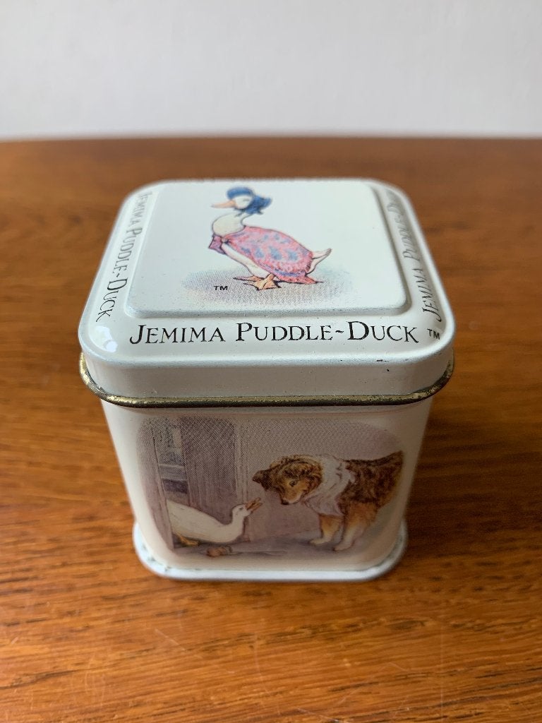 Blikje "Jemina Puddle-Duck" 'Beatrix Potter' uit 1986 Nieuw, Verzamelen, Ophalen of Verzenden, Nieuw, Overige
