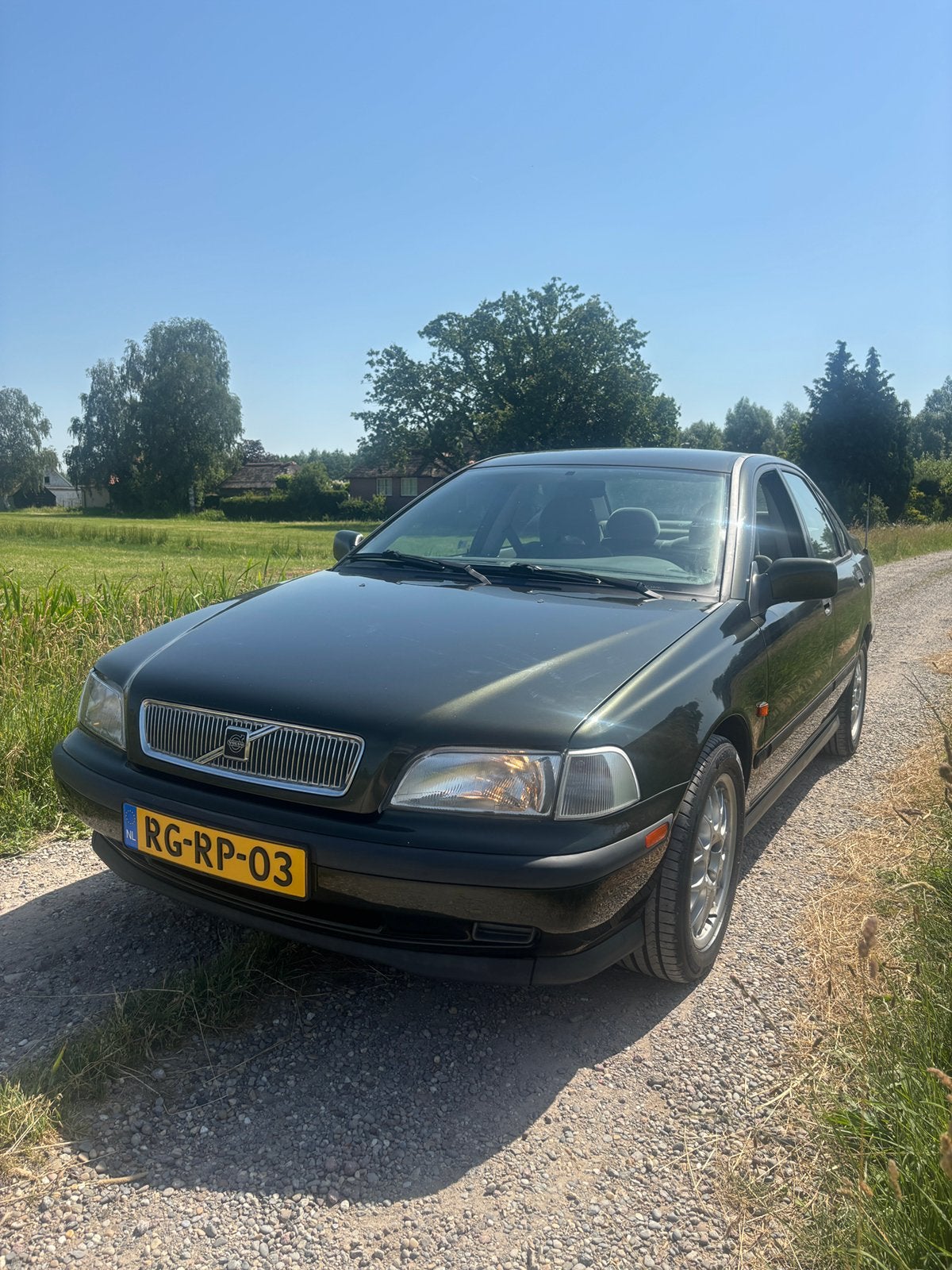 Volvo S40 1.8 AUT 1997 Groen, Auto's, Volvo, Stof, 4 cilinders, Origineel Nederlands, 1221 kg