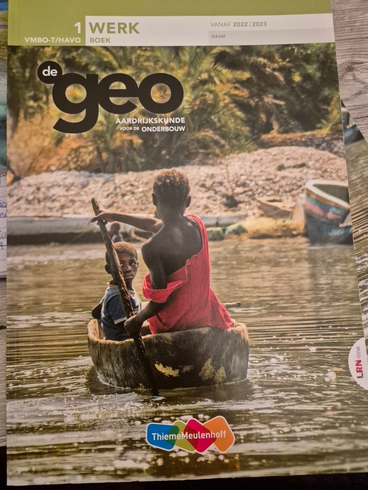 De Geo Aardrijkskunde Werkboek & Basisboek VMBO-T/HAVO 1, Boeken, Ophalen, Zo goed als nieuw, VMBO, Aardrijkskunde
