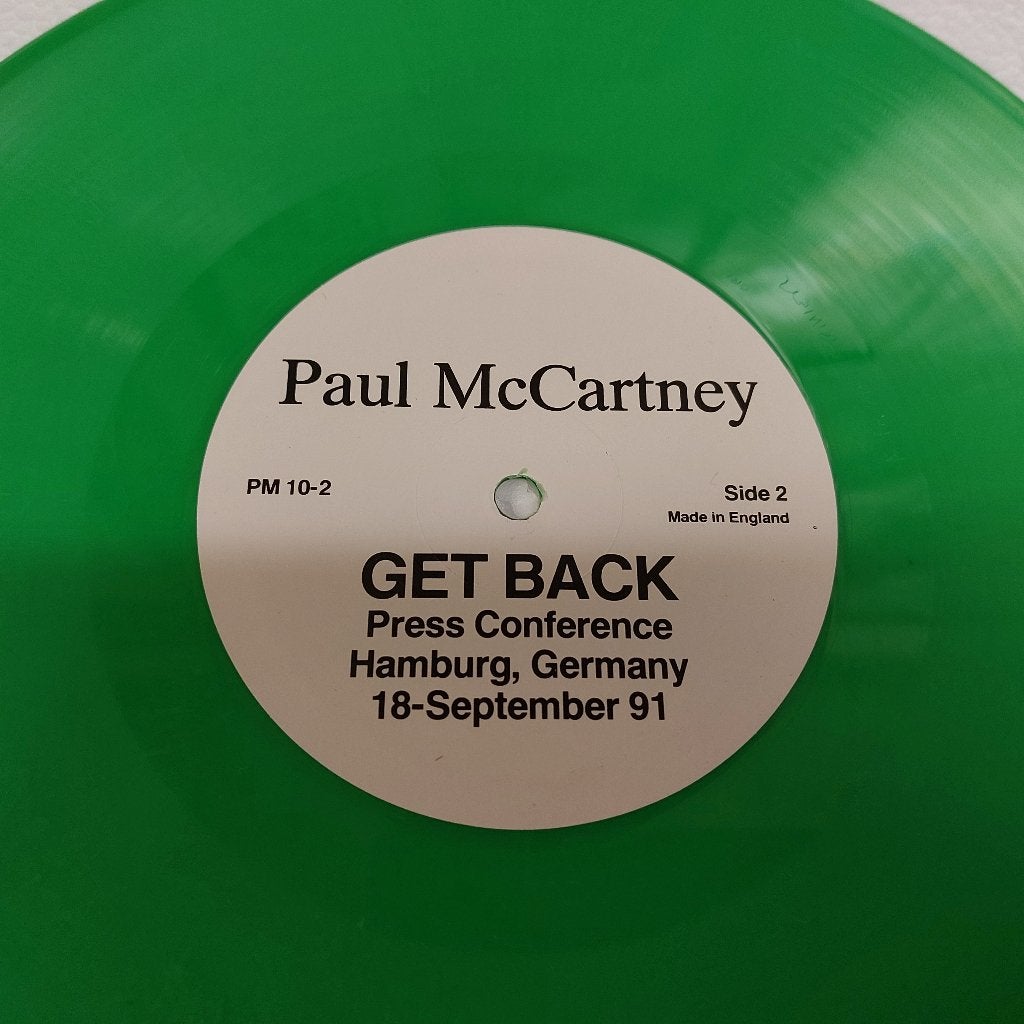 Paul McCartney GROEN VINYL 10 INCH 1991 The Beatles, Cd's en Dvd's, Vinyl | Pop, Verzenden, Zo goed als nieuw, 10 inch, Pop