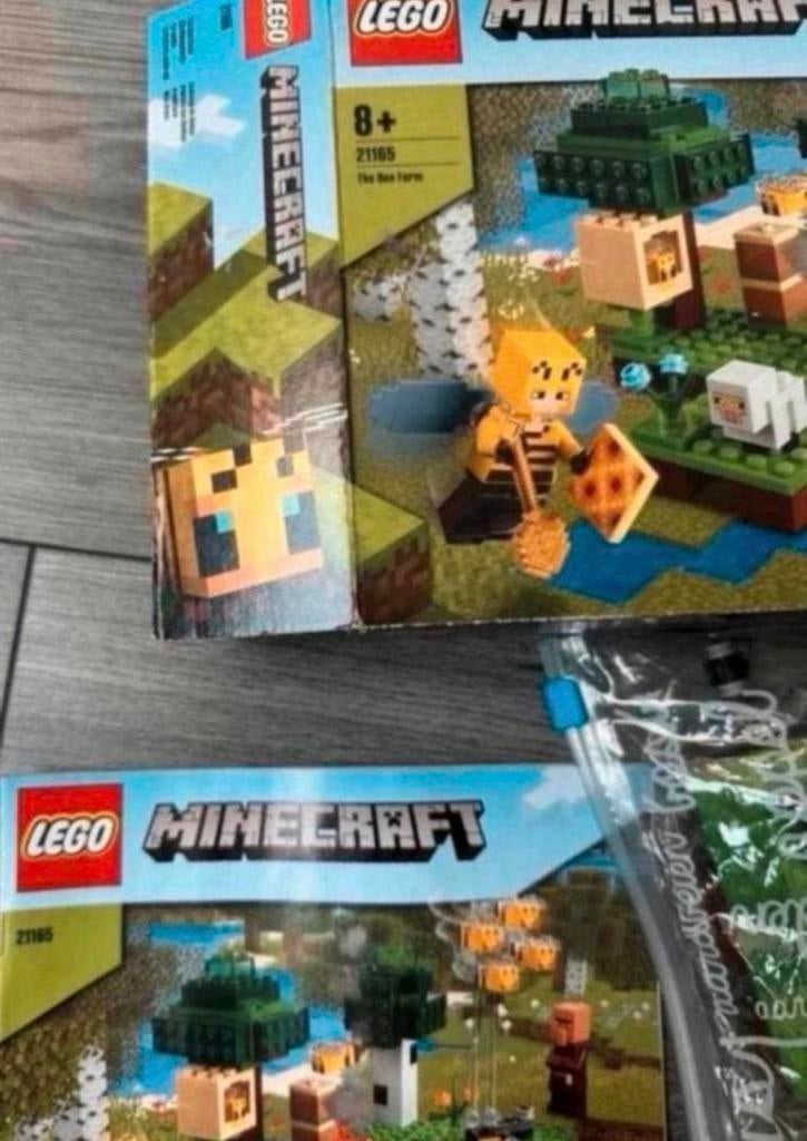 Lego minecraft 21165 de bijenhouderij, Gebruikt, Minecraft, Lego, Ophalen of Verzenden
