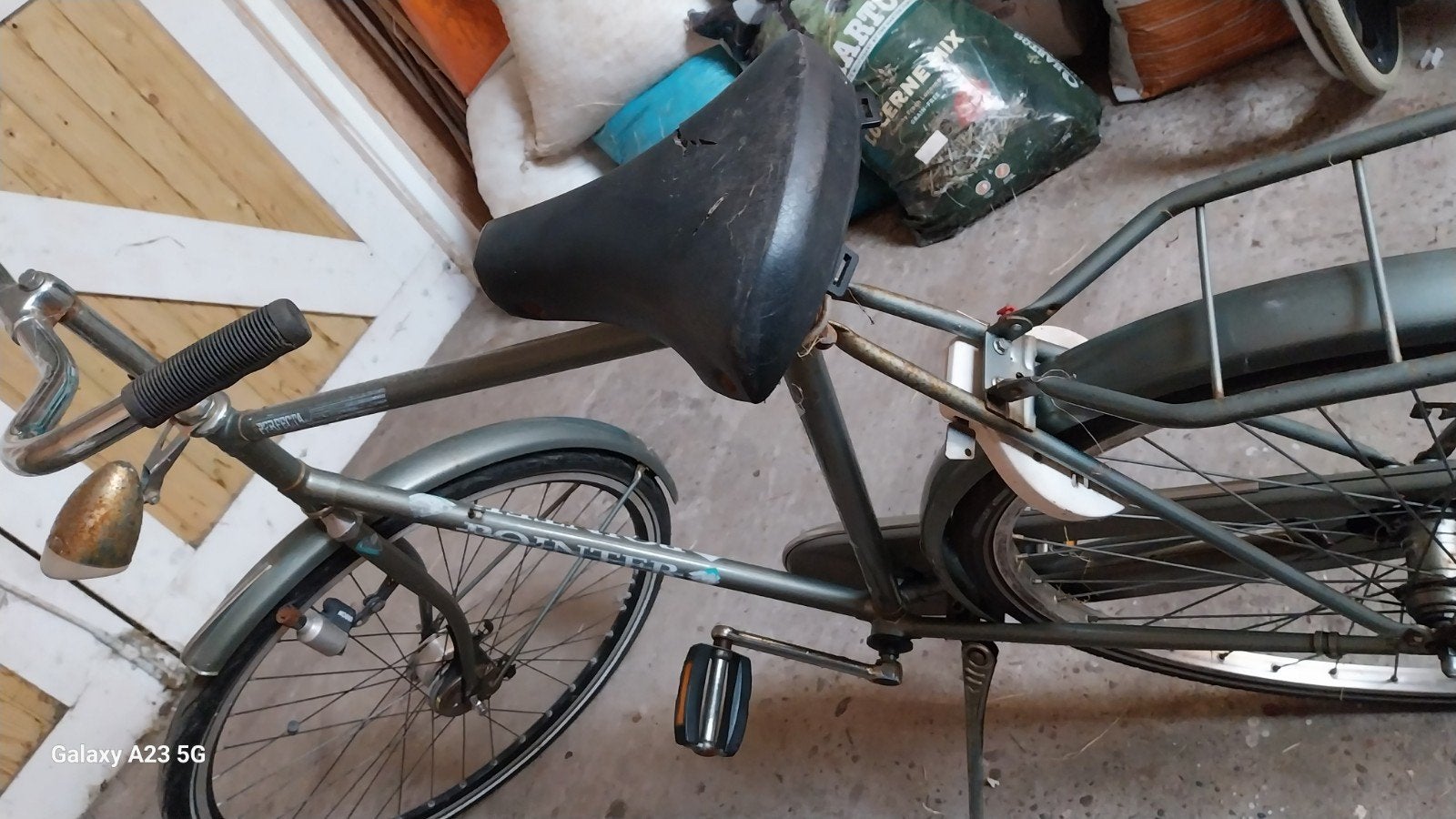 Pointer herenfiets - Klassiek model, Fietsen en Brommers, Terugtraprem, Ophalen, Overige merken, 53 tot 56 cm
