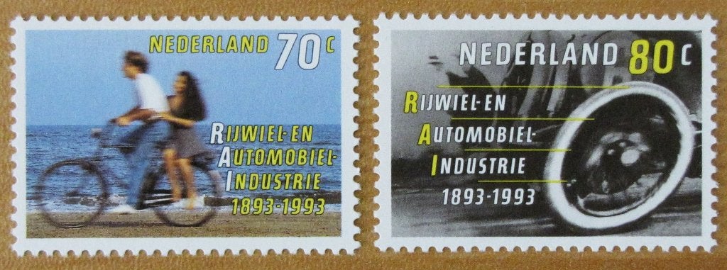 Nederland 1544-1545 serie de RAI., Verzenden, Postfris