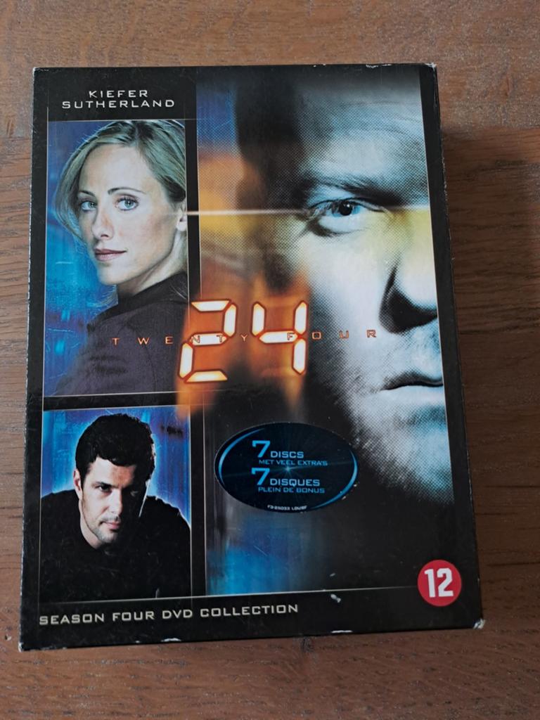 7 dvd, 24 Seizoen ,Boxset - Actie & Avontuur, Cd's en Dvd's, Boxset, Ophalen of Verzenden, Zo goed als nieuw, Actie en Avontuur