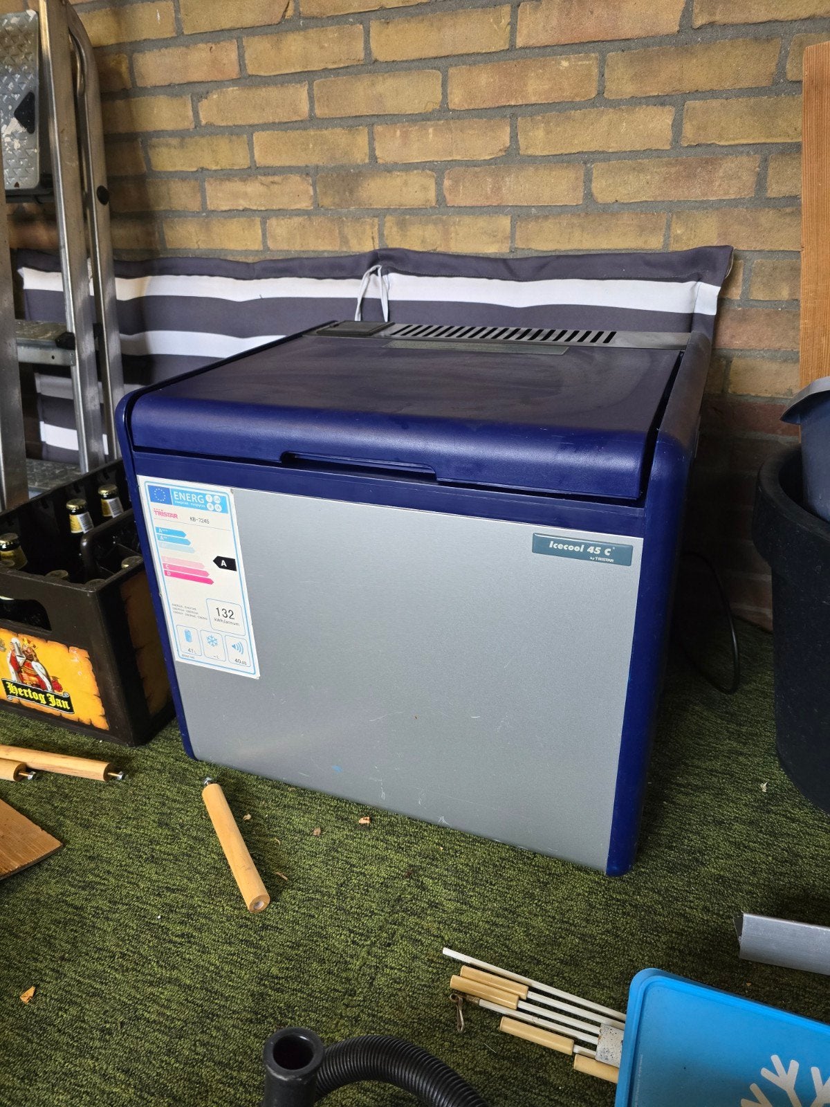 camping koelbox, Ophalen, Elektrisch