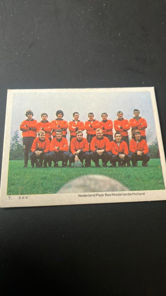 Svv monty panini 1969-1970, Ophalen of Verzenden, Gebruikt, Buitenlandse clubs, Poster, Plaatje of Sticker
