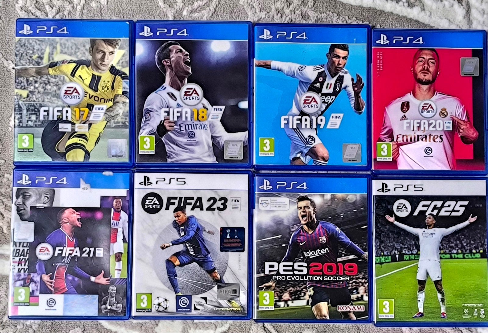 FIFA en PES Games voor PS4 en PS5 - Diverse Edities, Gebruikt, Ophalen of Verzenden, Eén computer, 3 spelers of meer