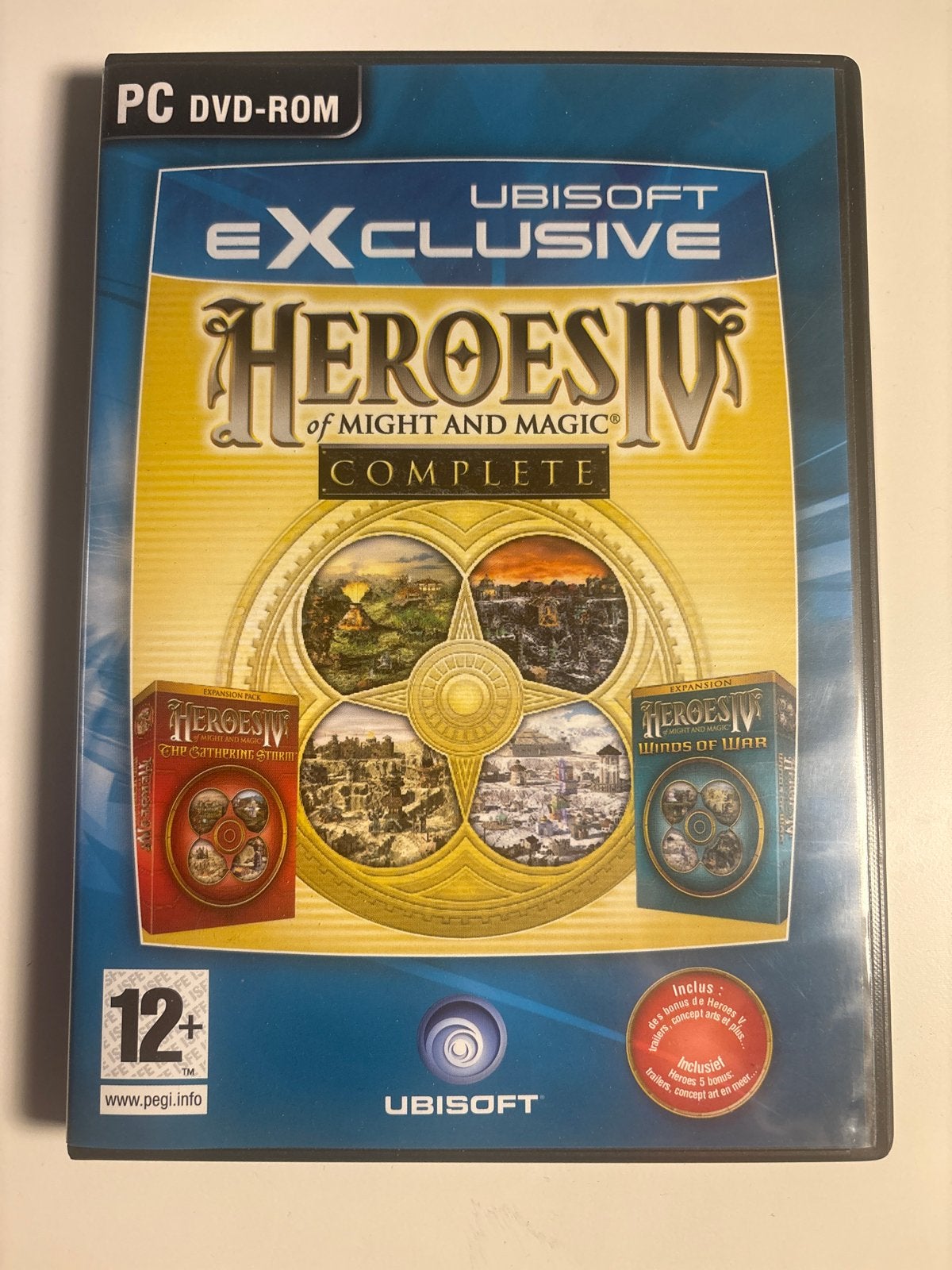 Heroes of Might and Magic IV Complete PC DVD-ROM, Online, Gebruikt, Ophalen of Verzenden, 3 spelers of meer