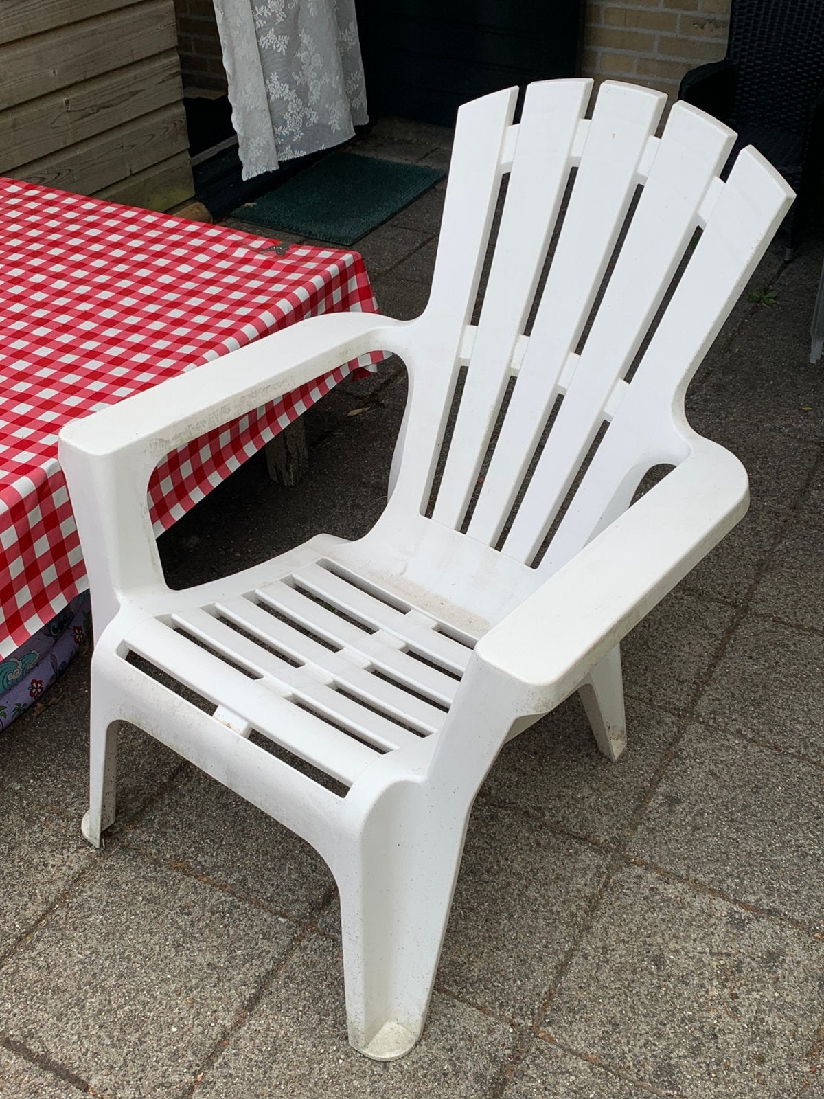 Tuin stoelen, Ophalen, Gebruikt, Kunststof, Stapelbaar