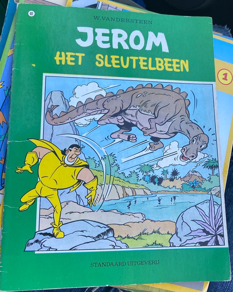 Jerom strip het sleutelbeun, Eén stripboek, Ophalen of Verzenden, Zo goed als nieuw