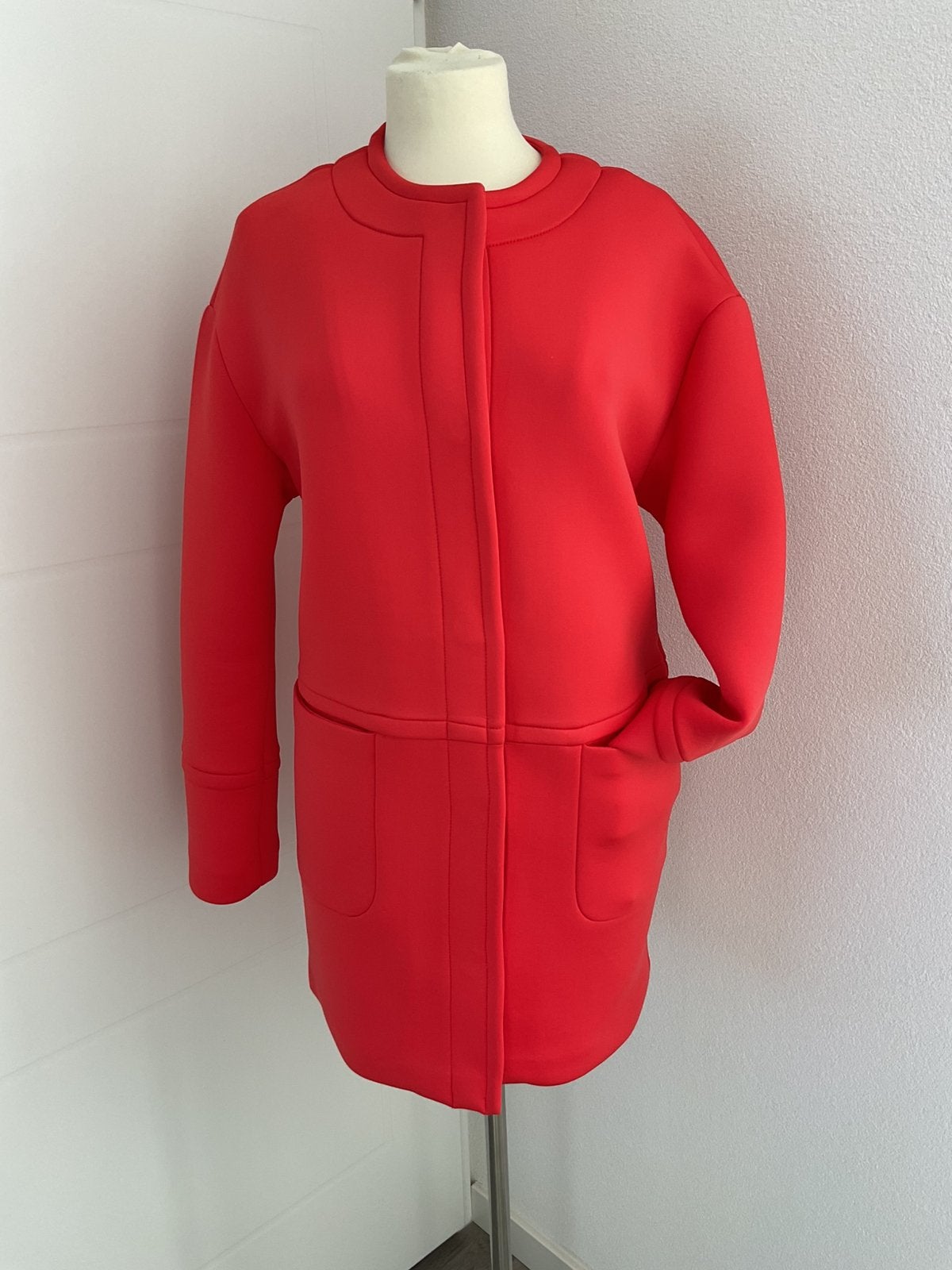 Eksept/ leuke donkeroranje zomerjas/ maat xs/ s, Kleding | Dames, Verzenden, Zo goed als nieuw, Maat 34 (XS) of kleiner, Oranje