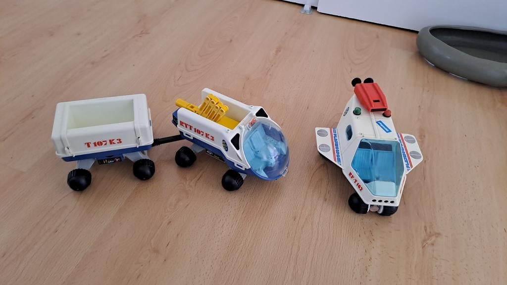 Vintage Playmobil Ruimtevaart Set - Ruimteschip & Voertuigen, Ophalen of Verzenden, Gebruikt, Jongen of Meisje