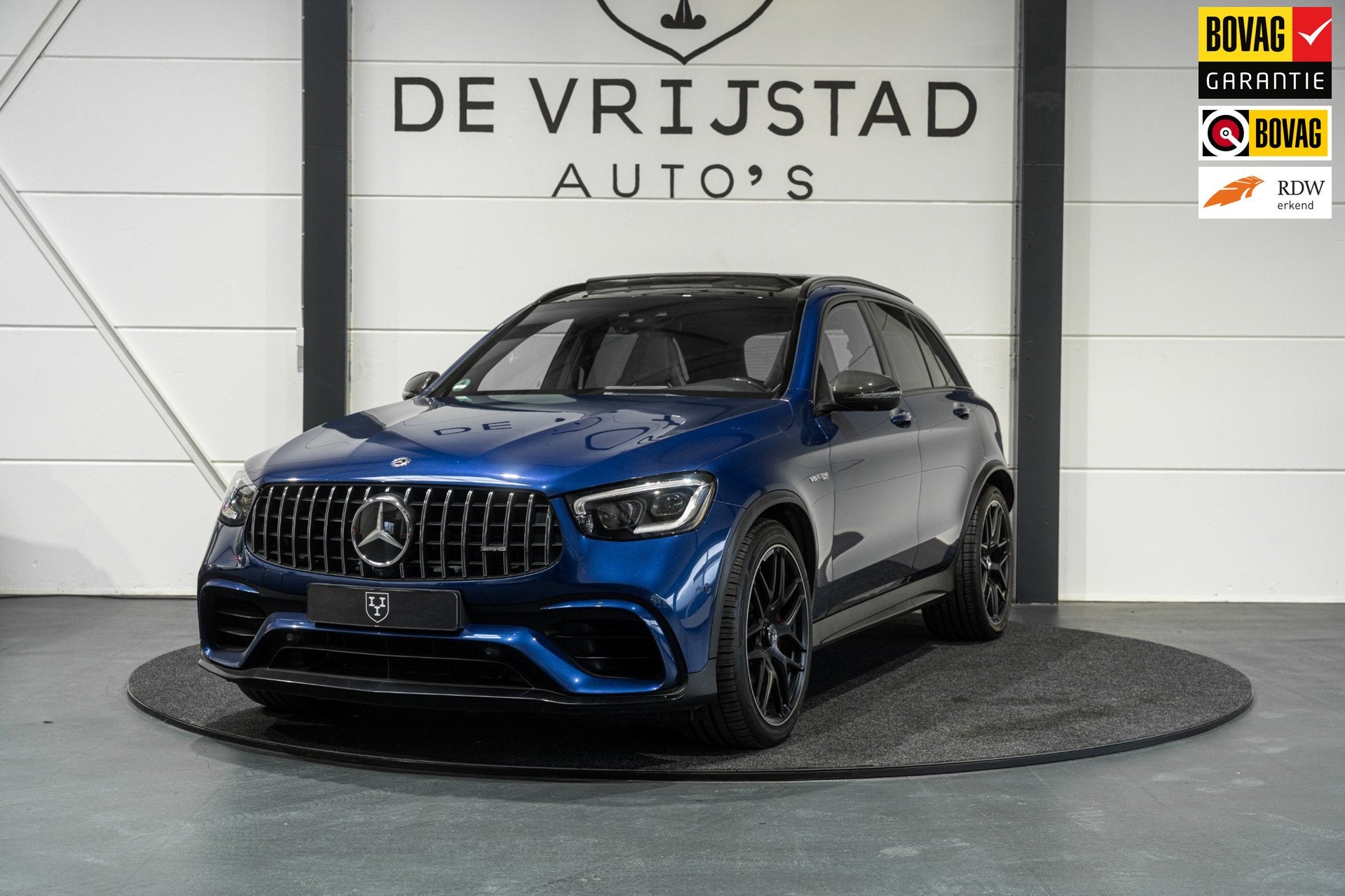 Mercedes-Benz GLC-klasse AMG 63 S 4MATIC+, Gebruikt, 510 pk, Blauw, Leder