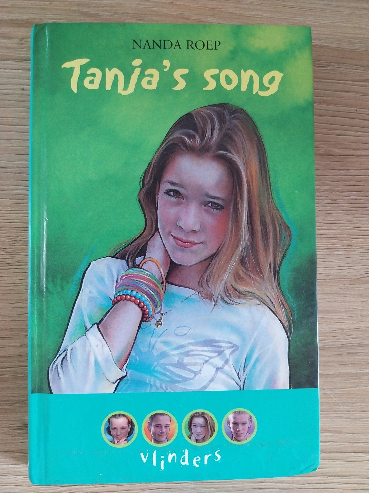 Tanja's song - vlinders - nanda roep boek kinder leesboek, Ophalen of Verzenden, Zo goed als nieuw, Nanda Roep
