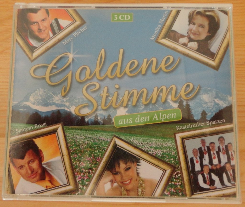 Goldene Stimme aus den Alpen ( 3-CD's ), Ophalen of Verzenden, Gebruikt, Schlager