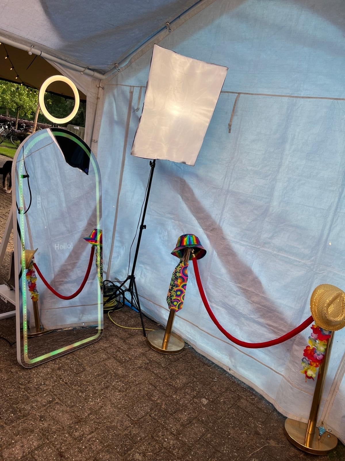 Photobooth magic mirror booth te koop, Ophalen of Verzenden