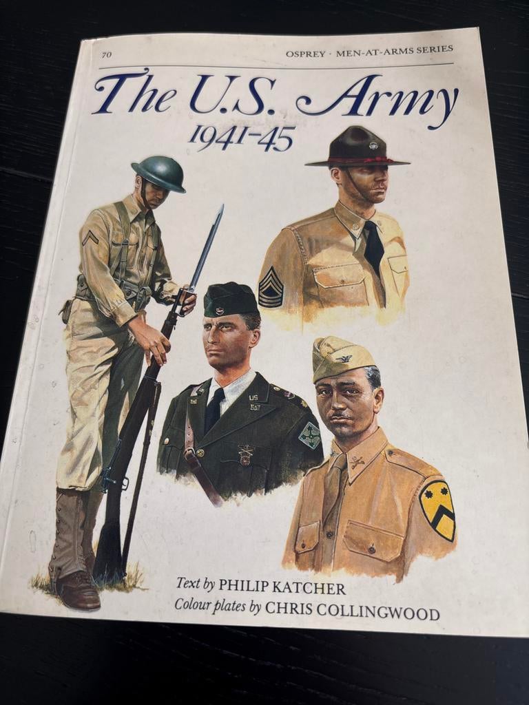 The U.S. Army 1941-45 - Osprey Men-at-Arms Series, Ophalen of Verzenden, Tweede Wereldoorlog, Gelezen, Landmacht