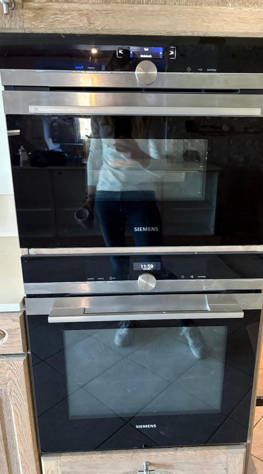Siemens iQ700 Inbouw Stoomoven CD634GBS1/40, Ophalen, 45 tot 50 cm, Siemens, Inbouw