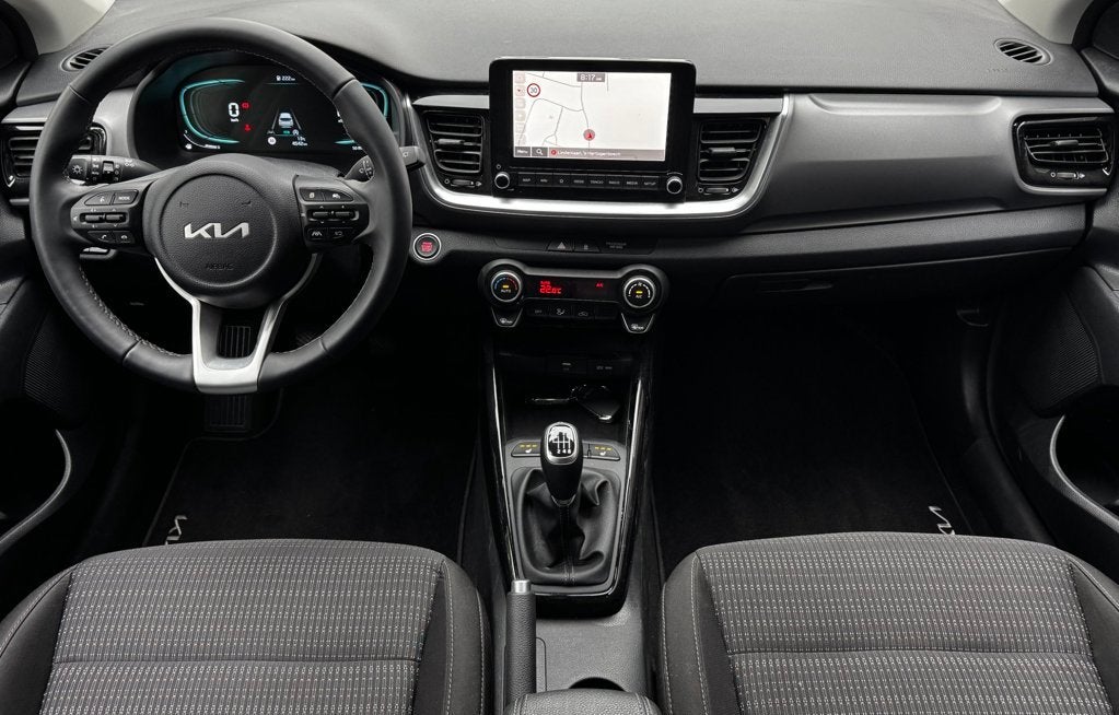 Kia STONIC 1.0 T-GDi MHEV DynamicPlusLine *Carplay*Navi*Stoe, Auto's, Euro 6, 100 pk, Wit, Origineel Nederlands