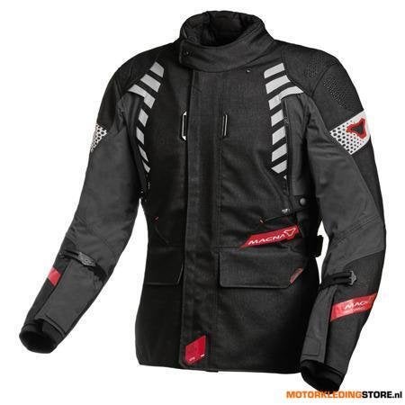 Macna Ultimax Dames Motorjas, Zwart-Rood, Ophalen of Verzenden, Nieuw met kaartje