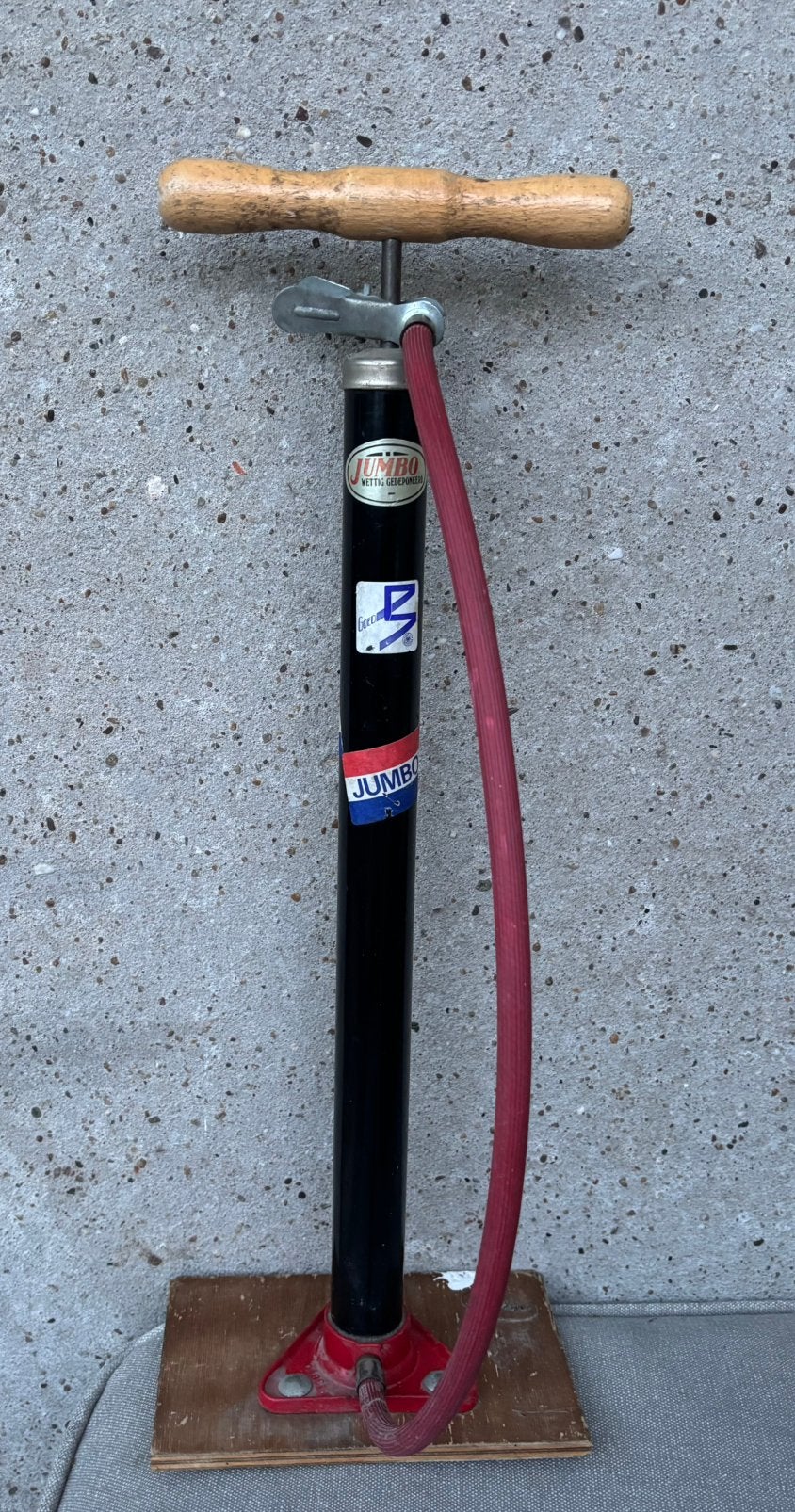 Jumbo vintage fietspomp, Ophalen, Gebruikt