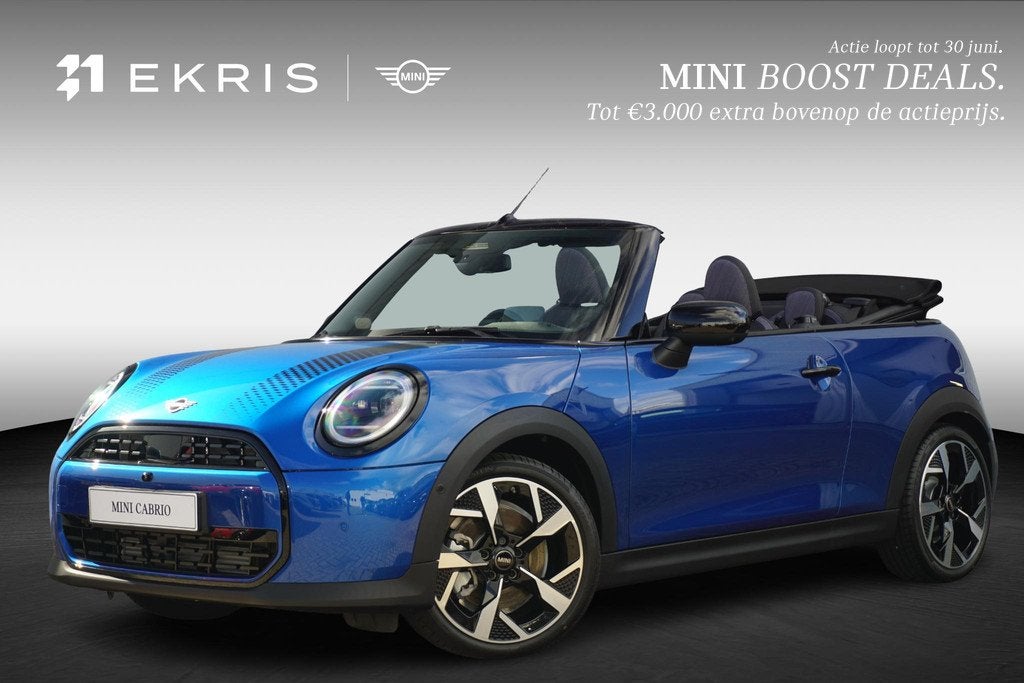 MINI Cabrio Cooper C | Classic Trim | Pakket L | Harman Kard, Auto's, Mini, 1998 cc, 15 km/l, Cabriolet, Leder en Stof