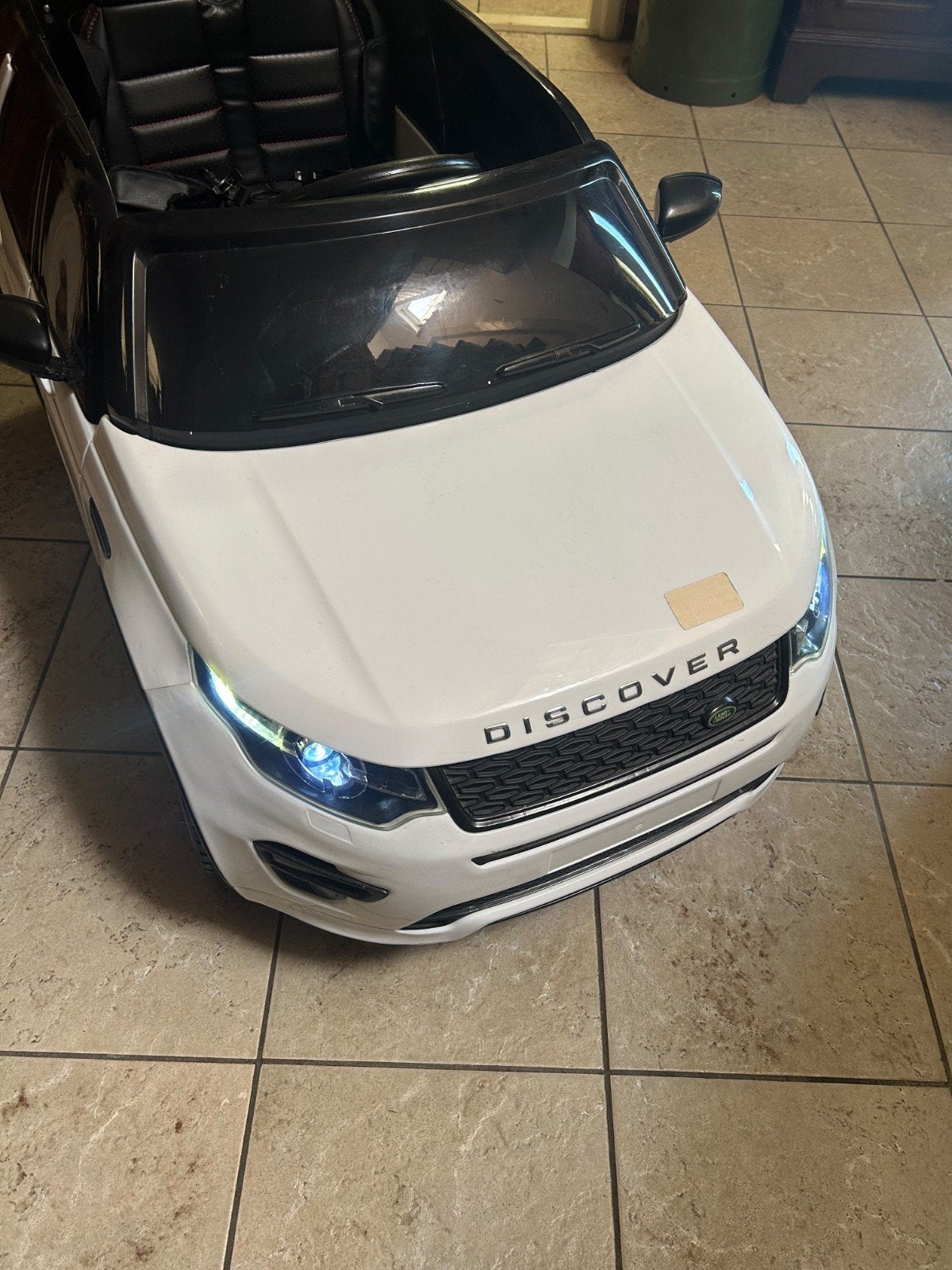 Elektrische kinderauto Land Rover Discovery 12V, Kinderen en Baby's, Gebruikt