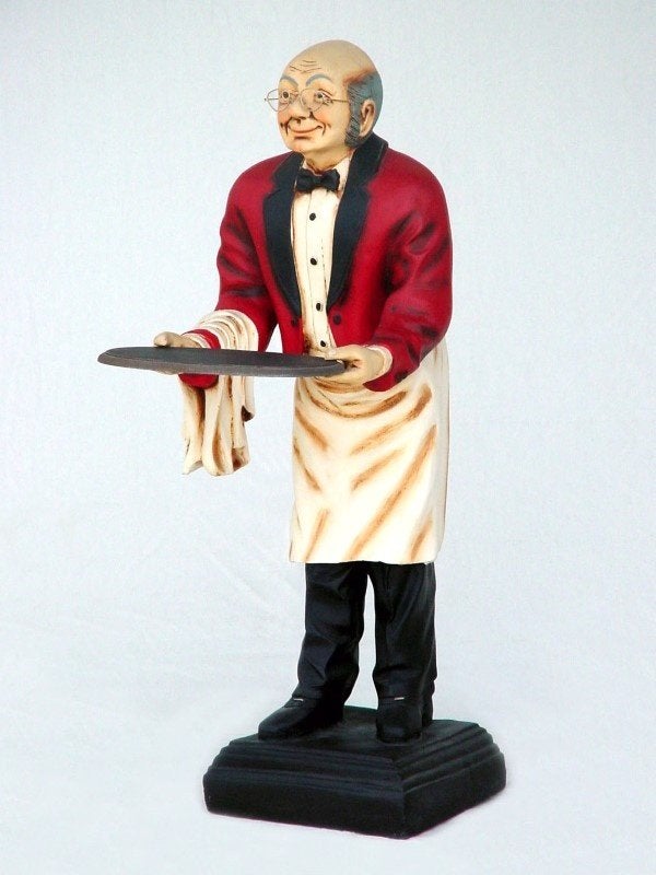 Butlerbeeld 100 cm - butler klassiek, Ophalen, Nieuw, Overige typen