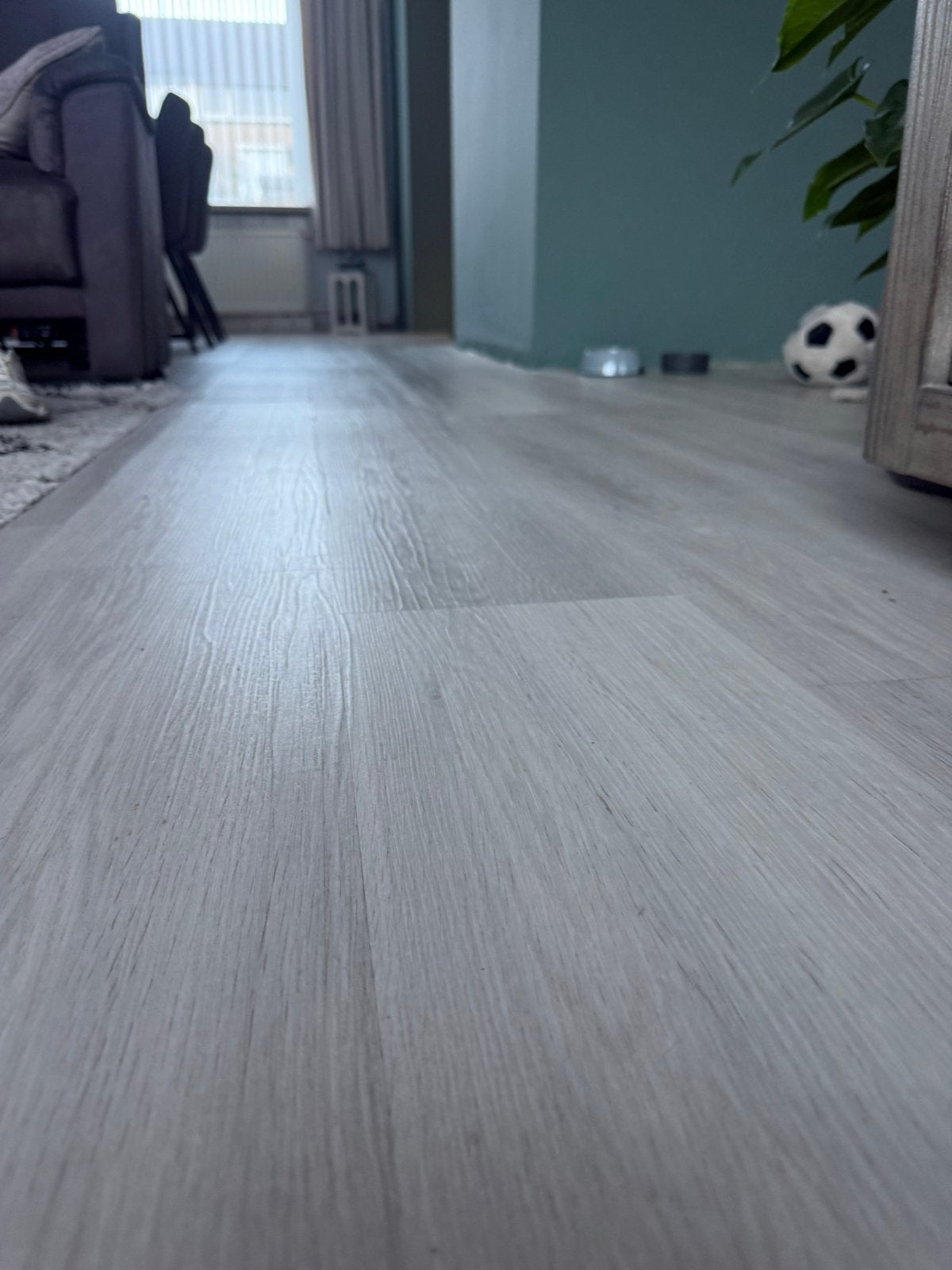 Lichte PVC vloer, gratis af te halen (ca. 40m²), Ophalen, Gebruikt, 50 tot 150 cm, 10 m² of meer
