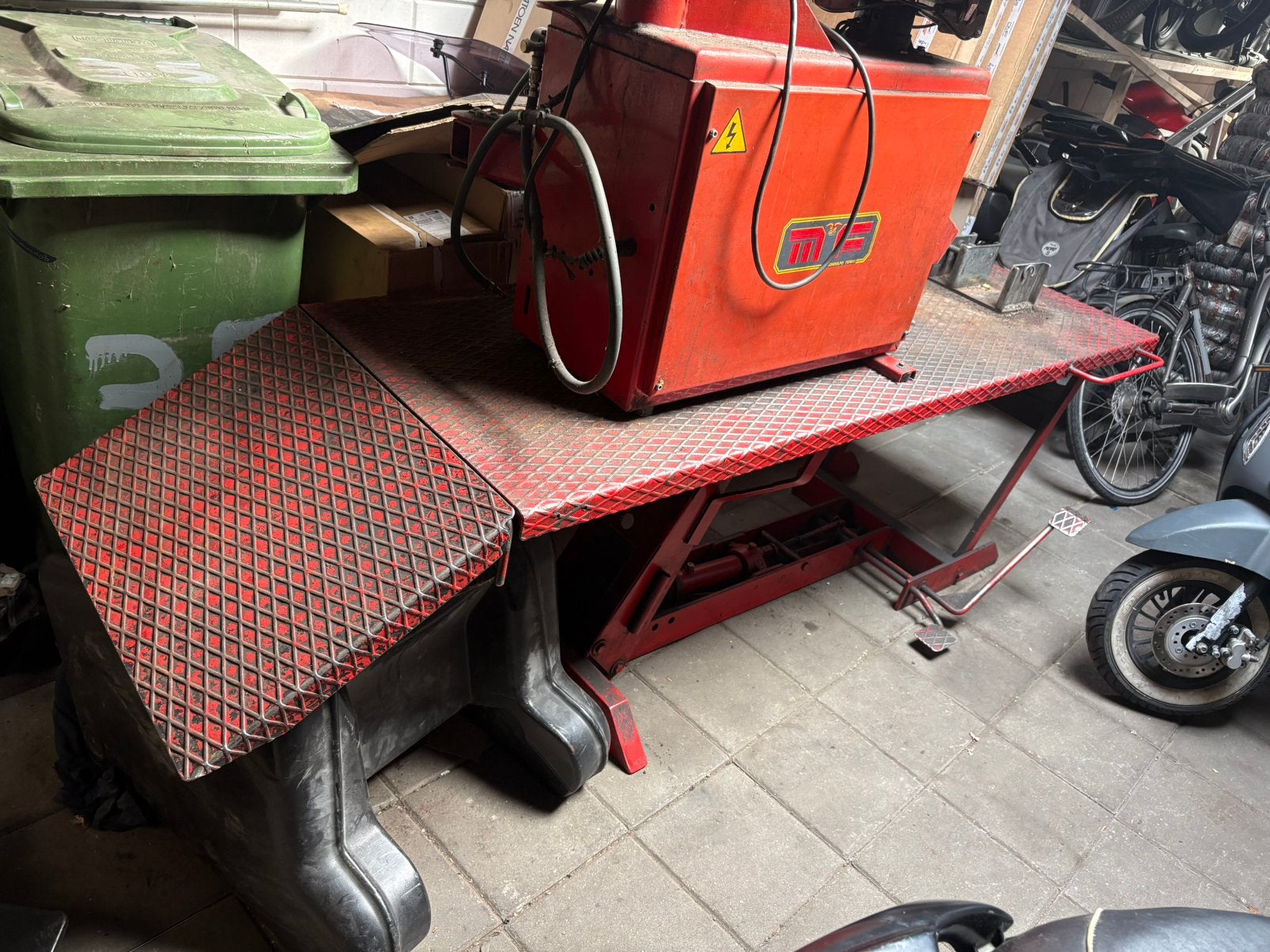 Scooterbrug/motorbrug, Ophalen, Gebruikt, Overige typen, Onbekend