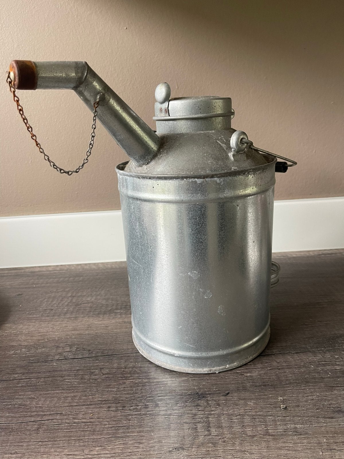 Pressol Verzinkte Oliekan 5 Liter - Vintage Stijl, Ophalen