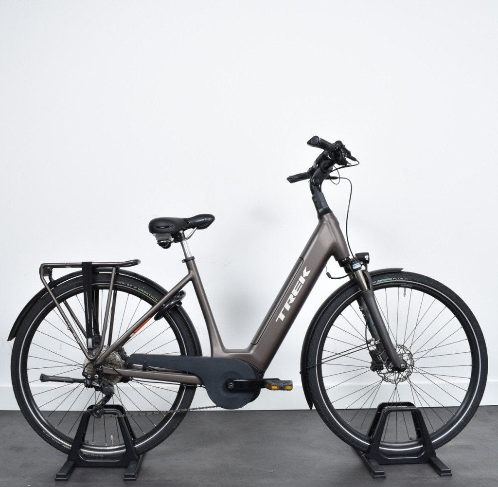 Trek Trek TM4+ Dames Bruin 50cm 2018, Fietsen en Brommers, Elektrische fietsen, Overige merken, Gebruikt, -, - 0
-, NL