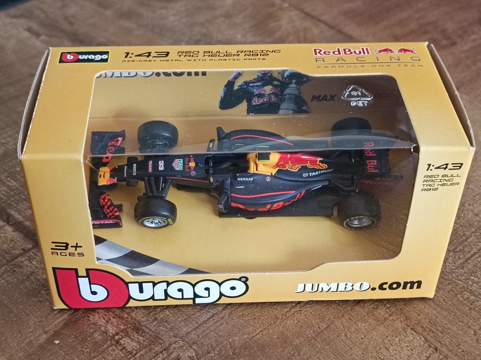 Max Verstappen Red Bull RB12 zeldzame uitgave 1:43, Ophalen of Verzenden, Nieuw, Auto, Overige merken