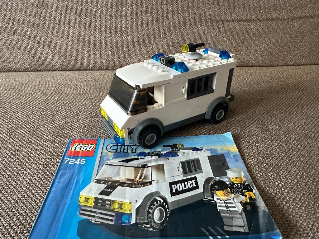 Lego City 7245 - Gevangenentransport, Kinderen en Baby's, Speelgoed | Duplo en Lego, Compleet, Lego, Ophalen of Verzenden, Complete set