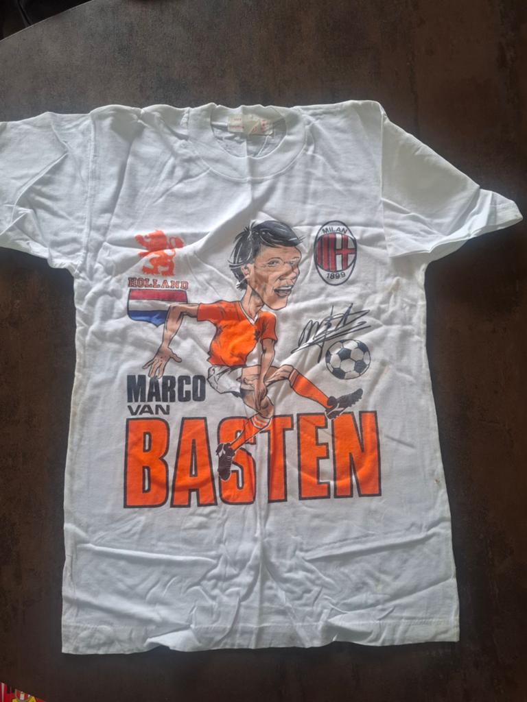 Holland - Marco van Basten - AC Milan, Verzamelen, Sportartikelen en Voetbal, Ophalen of Verzenden, Zo goed als nieuw, Buitenlandse clubs