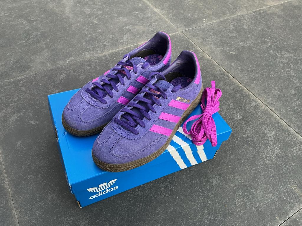 Adidas Spezial Paars/Roze Sneakers maat 37 1/3, Ophalen, Roze, Sneakers of Gympen, Zo goed als nieuw